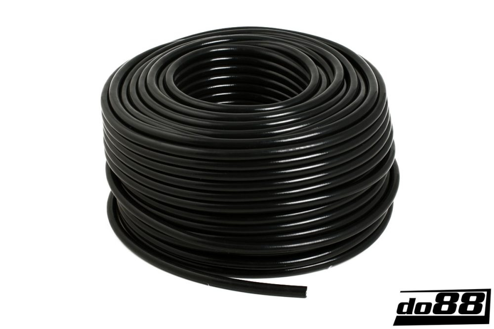 Silicone Heater Hose Black 0,43\'\' (11mm) in the group Silicone hose / hoses / Silicone hose Black / Silicone Heater Hose at do88 AB (SE11)