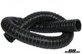 Silikonslang Svart Flexibel 1,18´´ (30mm) Silikonslang Svart Flexibel 1,18´´ (30mm)