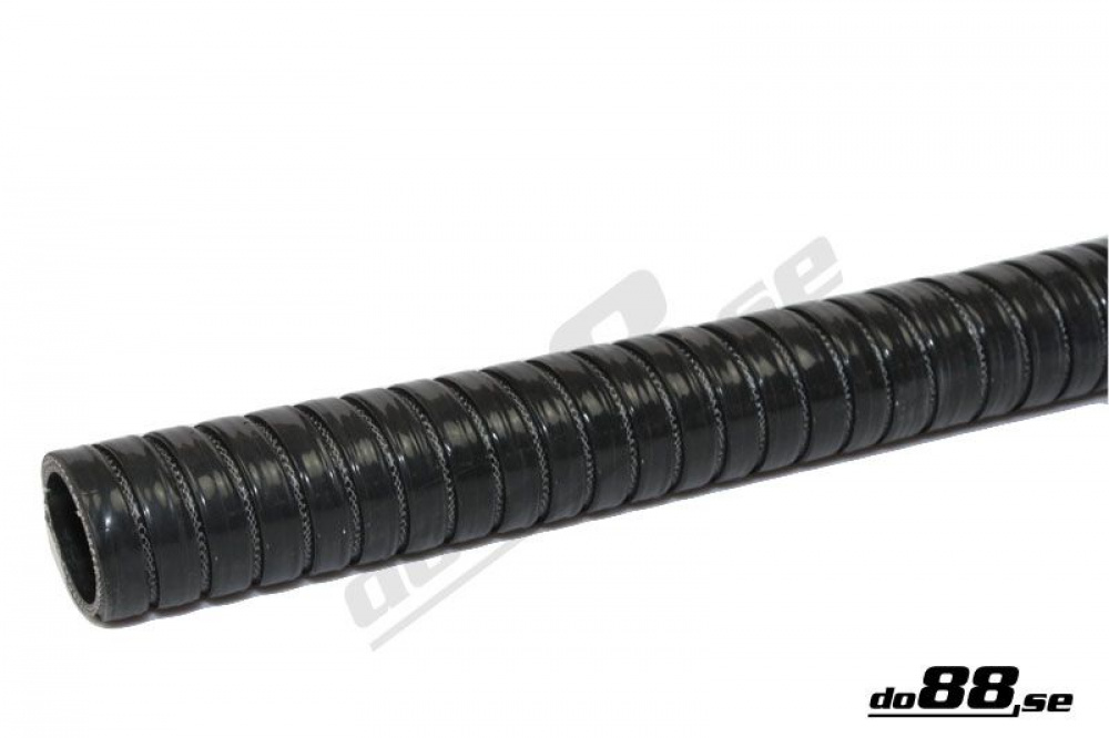 Silicone Hose Black Flexible 1,375\'\' (35mm) in the group Silicone hose / hoses / Silicone hose Black / Flexible at do88 AB (SF35)