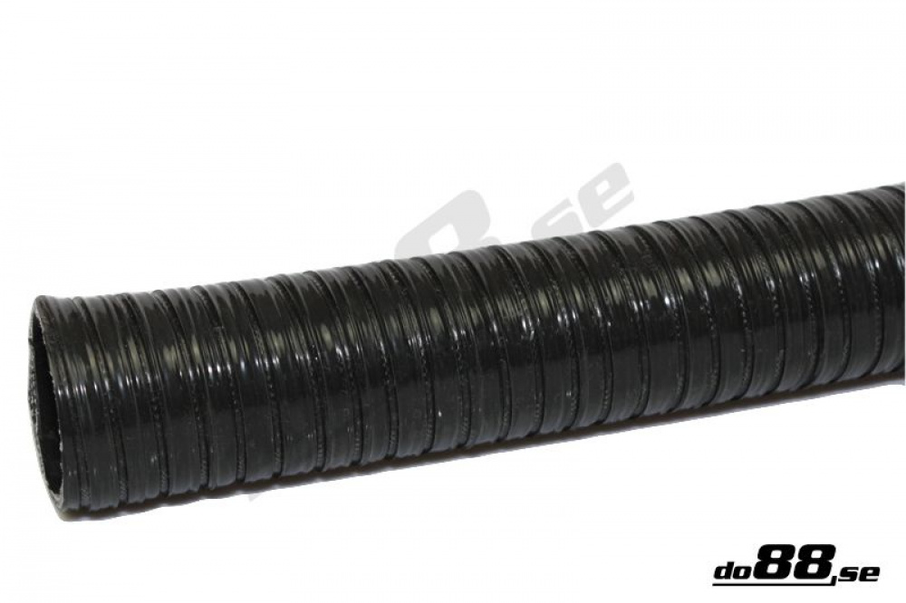 Silicone Hose Black Flexible 2,0\'\' (51mm) in the group Silicone hose / hoses / Silicone hose Black / Flexible at do88 AB (SF51)