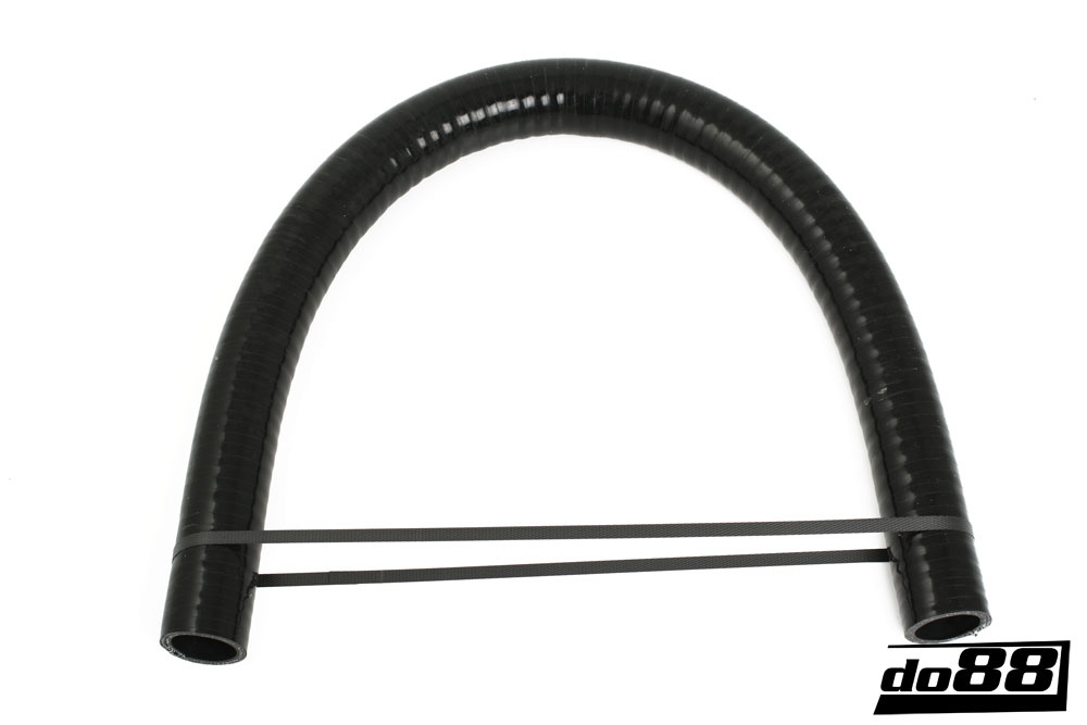 Silikonslang Svart Flexibel slät 2,0´´ (51mm) Silikonslang Svart Flexibel slät 2,0´´ (51mm)