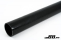 Silicone Hose Black straight length 2,75'' (70mm)