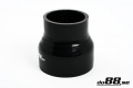 Silicone Hose Black 4 - 4,25'' (102-108 mm)