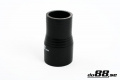 Silicone Hose Black 1,625 - 1,875'' (41-48mm)