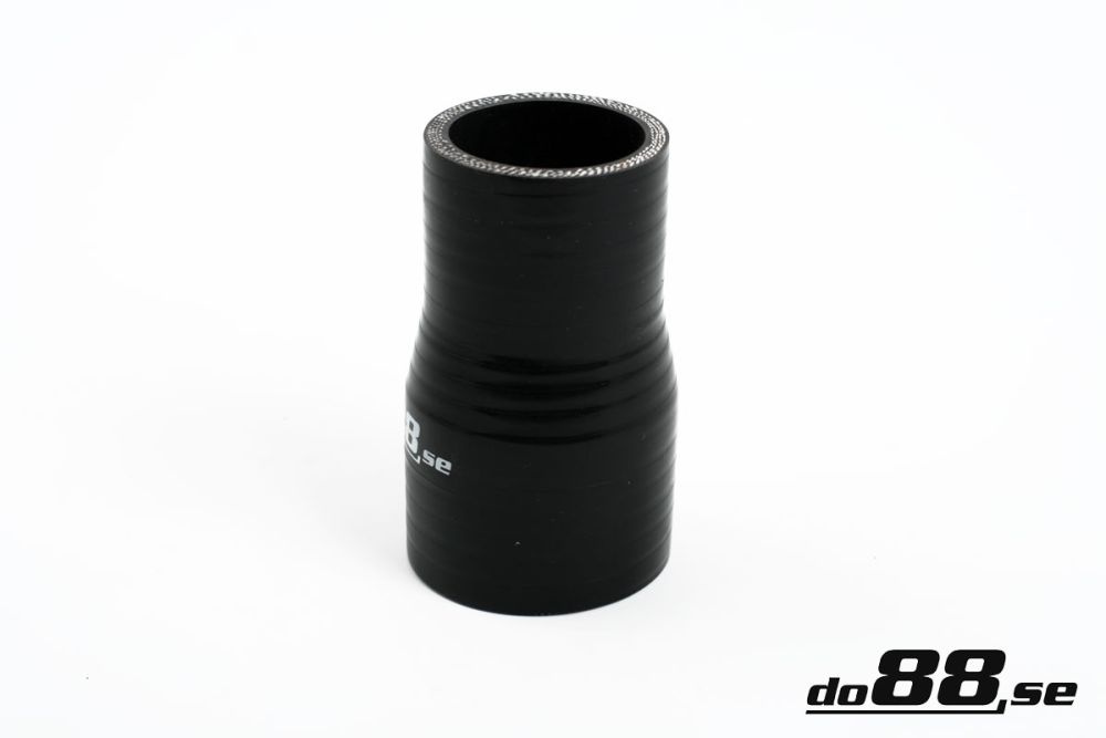 Silicone Hose Black 1,75 - 2\'\' (45-51mm) in the group Silicone hose / hoses / Silicone hose Black / Straight reducers at do88 AB (SR45-51)