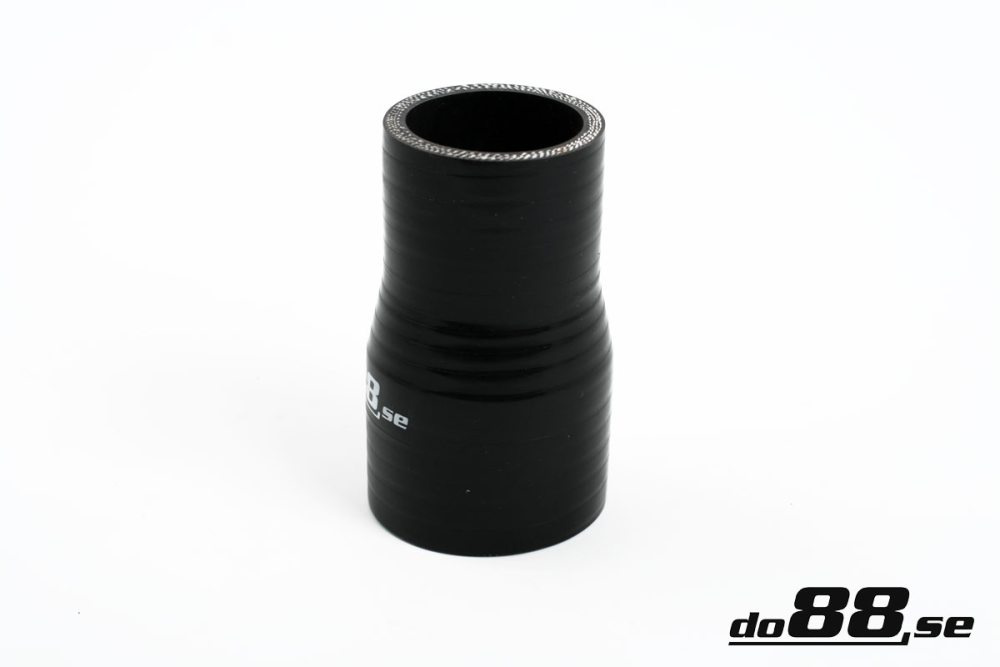 Silicone Hose Black 1,75 - 2,5\'\' (45-63mm) in the group Silicone hose / hoses / Silicone hose Black / Straight reducers at do88 AB (SR45-63)