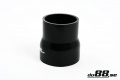 Silicone Hose Black 2,75 - 3,125'' (70-80mm)