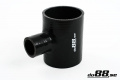 Silikonslang Svart T 3´´ + 1,25´´ (76+32mm) Silikonslang Svart T 3´´ + 1,25´´ (76+32mm)