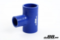 Silikonslang Blå T 2´´ + 1´´  (51mm+25mm) Silikonslang Blå T 2´´ + 1´´  (51mm+25mm)