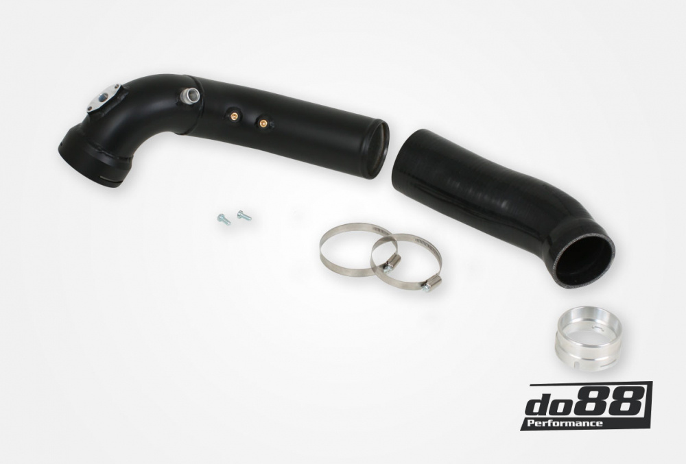 BMW F20 F30 F87 Pressure pipe with Black hose in the group By vehicle / BMW / F20 F22 F30, N55 N20 N57 (1,2,3 & 4-Series) at do88 AB (TR-190S)