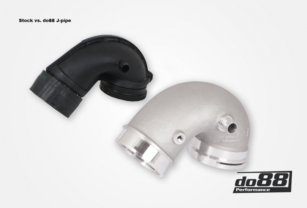 BMW F8X M2C M3 M4 Tryckrör J-pipe, Intercooler-Spjällhus