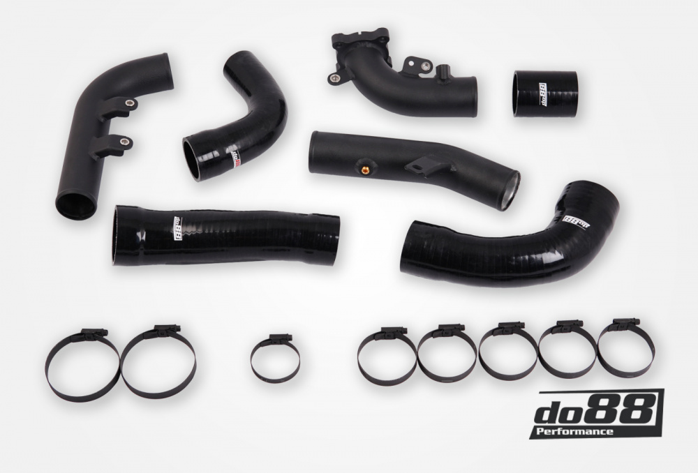Toyota Yaris GR Pressure pipes for do88 IC, Black hoses in the group By vehicle / TOYOTA / GR Yaris, 1.6T G16E-GTS (GXPA16) at do88 AB (TR-350-S-do88)