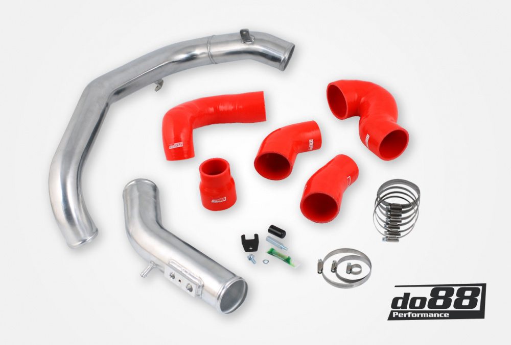 Volvo S60/V70n Turbo Tryckrör ,röda slangar ,00-02 ,ej dump i gruppen Modellanpassat / Volvo / S60 V70 S80 XC70, P2 (2000-2009) hos do88 AB (TR-X70-R-MG-UD)