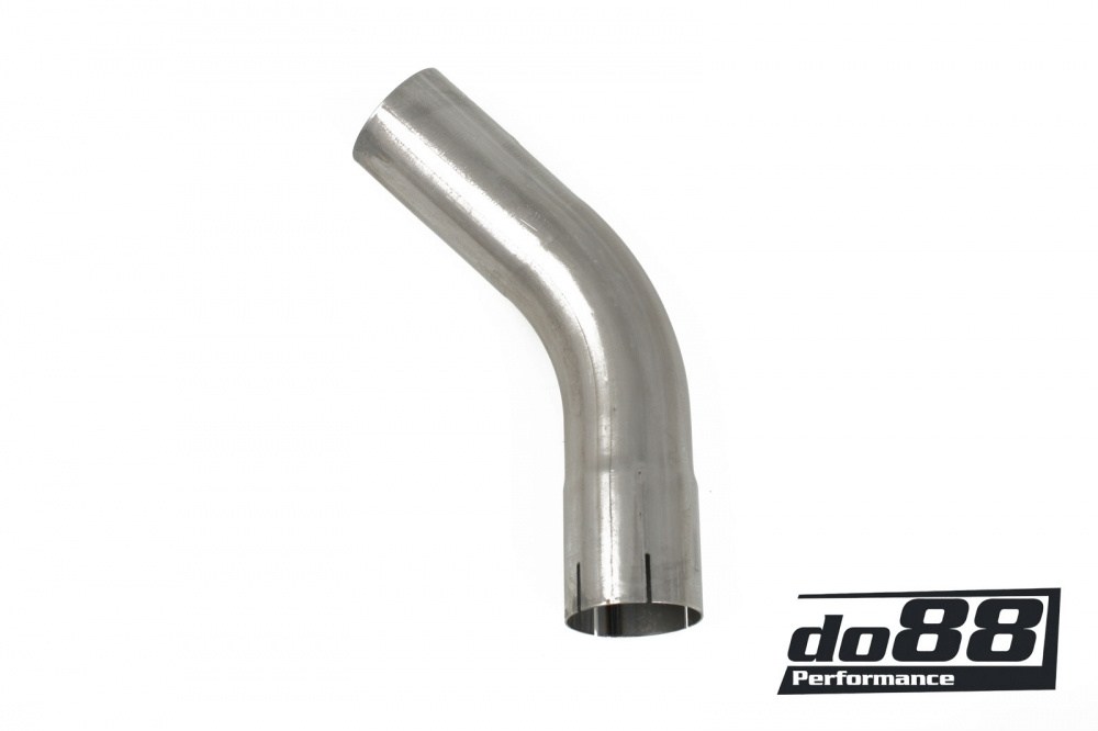 Exhaust pipe steel 45 degree 3\'\' (76mm) in the group Engine / Tuning / Exhaust parts / 3\'\' (76mm) exhaust parts at do88 AB (U027645)