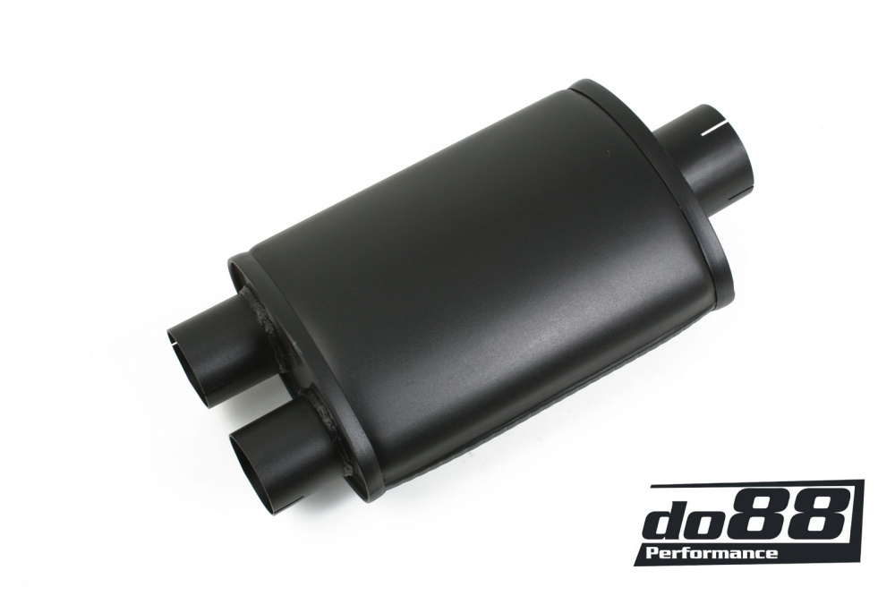 Dämpare stål Split 2,5 / 3\'\' (63/76mm) i gruppen Motor / Tuning / Avgasdelar / 3\'\' (76mm) avgasdelar hos do88 AB (U347663)