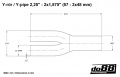 Y-rör 2,25´´ - 2x1,875´´ (57 - 2x48mm) Y-rör 2,25´´ - 2x1,875´´ (57 - 2x48mm)