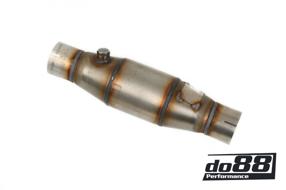 Race catalytic converter 100cell FIA 2,5\'\' with sleves in the group Engine / Tuning / Exhaust parts / 2,5\'\' (63mm) exhaust parts at do88 AB (UK0263AR)