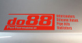do88 red sticker 300x75mm (2 pcs)