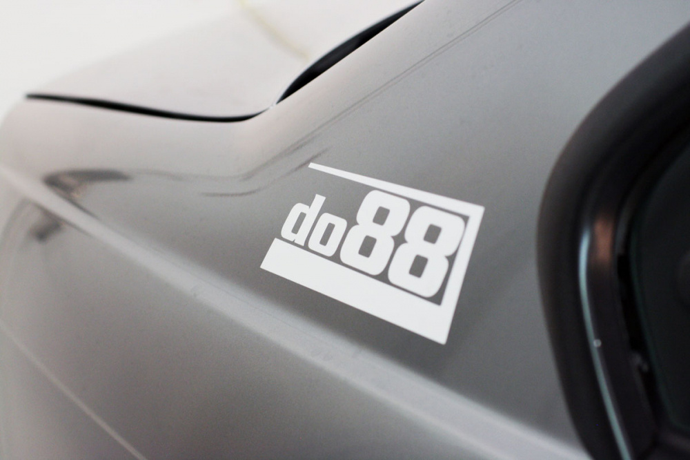 do88 silver sticker 180x67mm in the group Promotional items at do88 AB (dekal_silver_180x67)