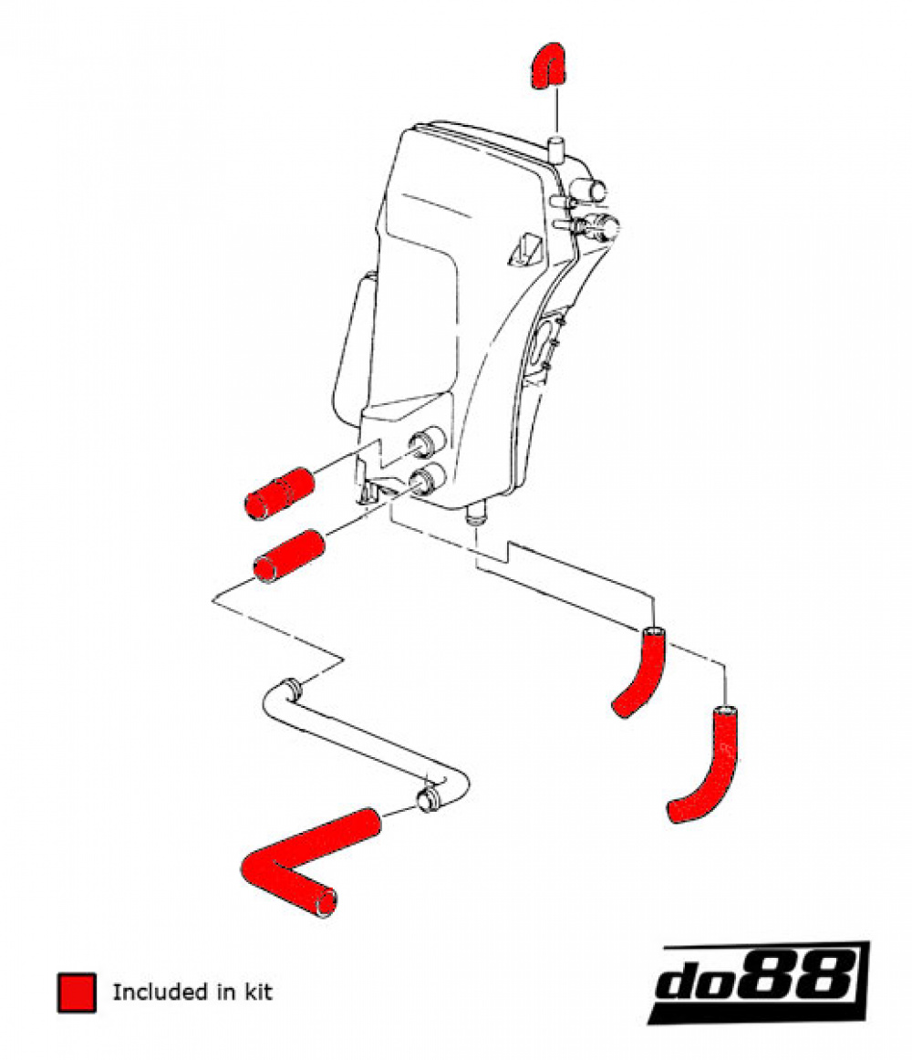 Porsche 964 Turbo Oljeslangar Porsche 964 Turbo Oljeslangar