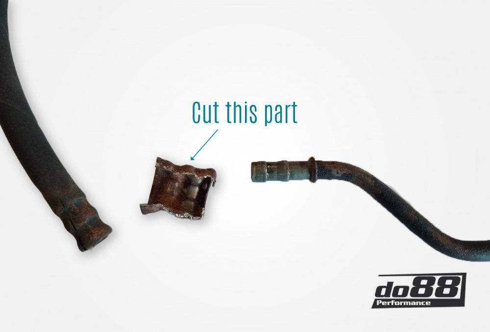 SAAB 900 1986-93 Servoslangar Svart