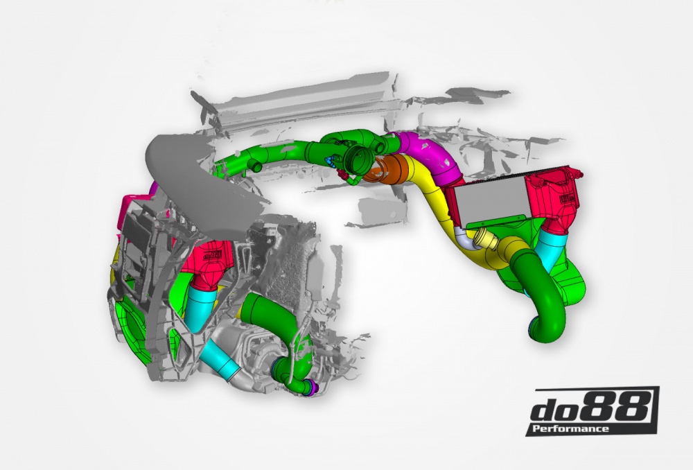 Porsche 911 Carrera (991.2) Inloppsslangar turbo