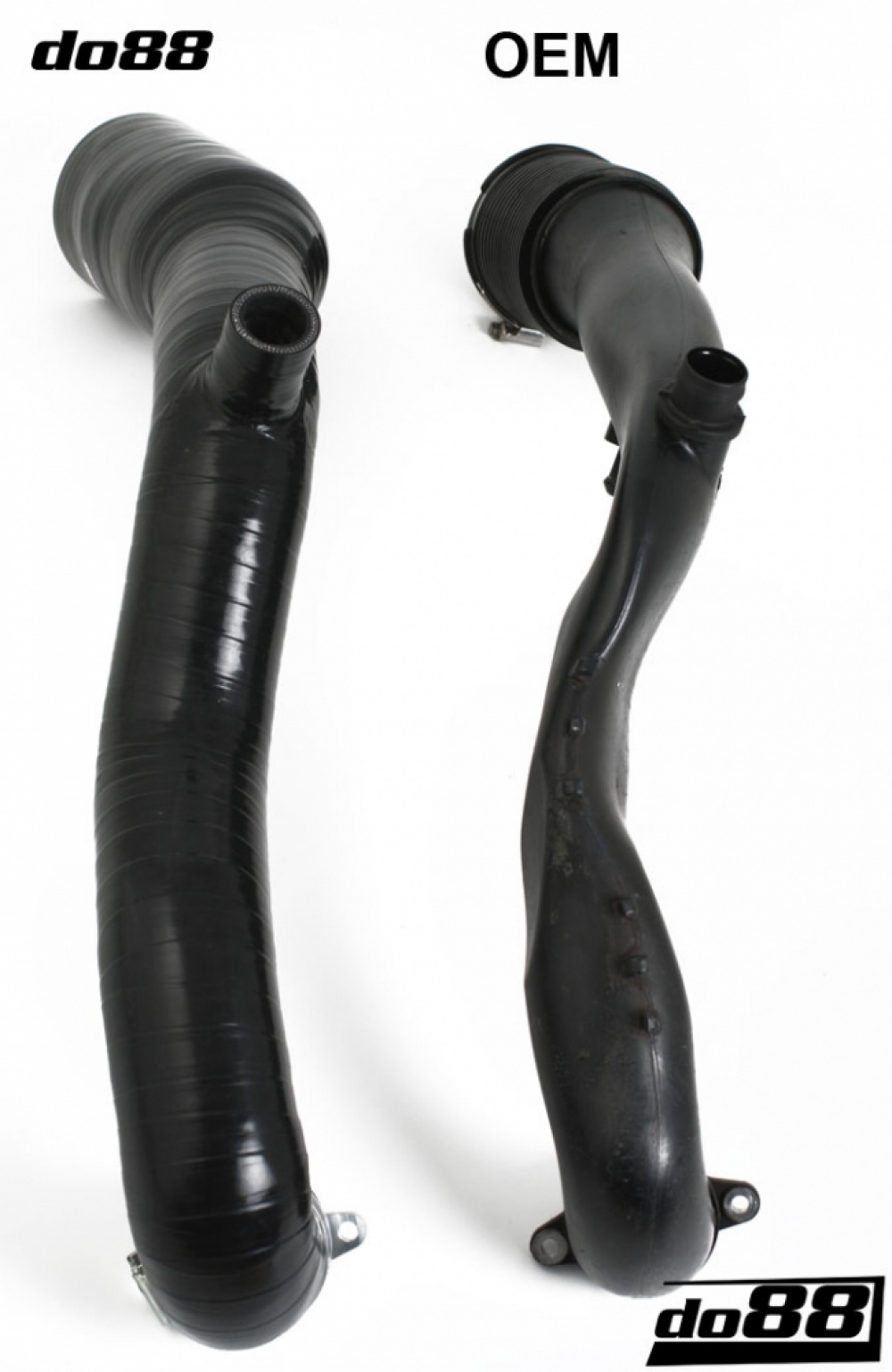 Porsche 997.1 TT/GT2 2007-09 Inloppsslangar till turbon